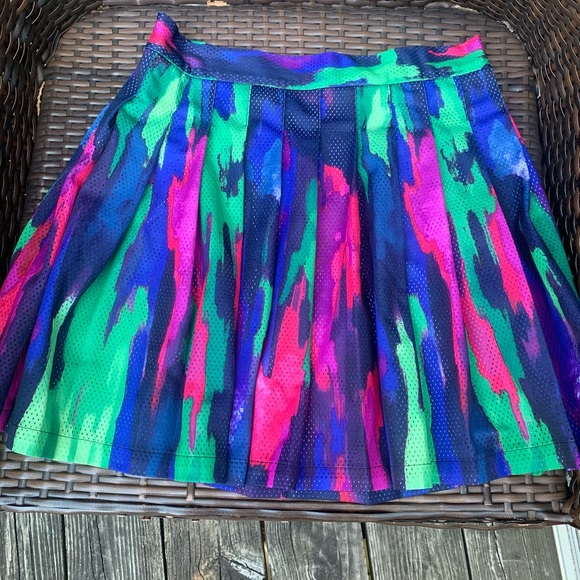 Adidas by Pharrell Williams colorful camo Tennis Skirt. - Picture 3 of 5
